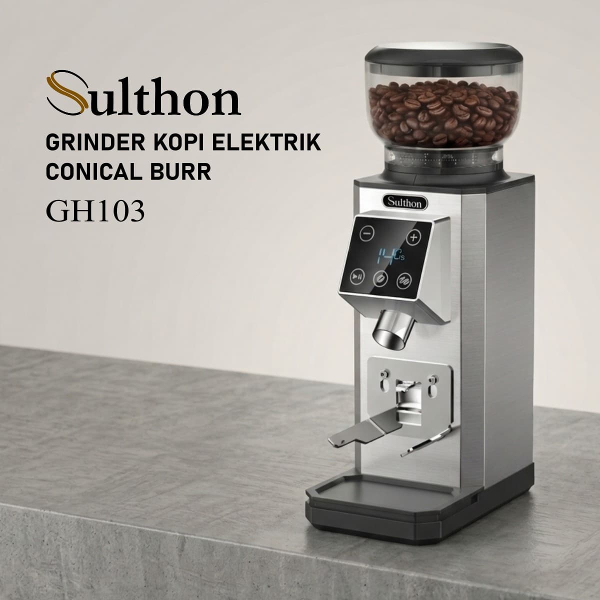 Sulthon Electric Coffee Grinder Conical Burr GH3