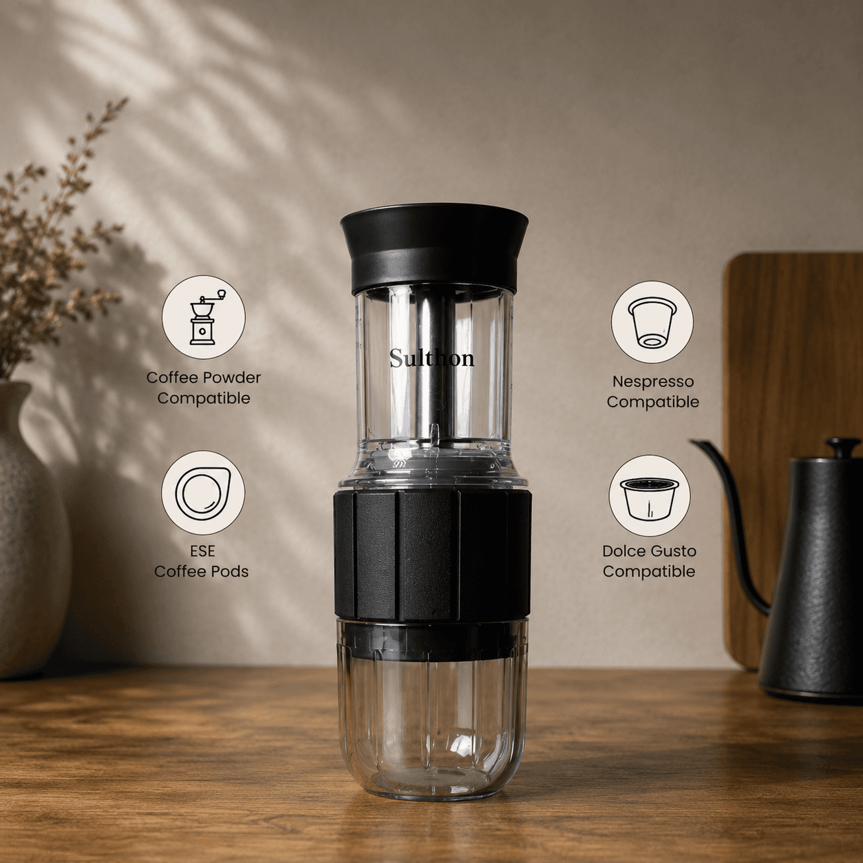 Sulthon Portapresso Verte