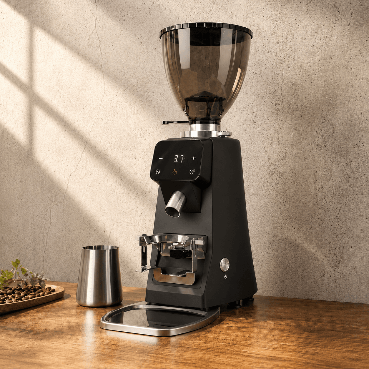 Sulthon Professional Electric Flat Burr Grinder GS102