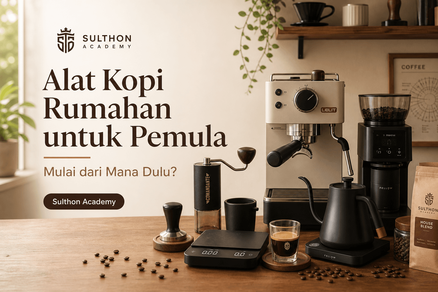 Alat Kopi Rumahan untuk Pemula: Mulai dari Mana Dulu?