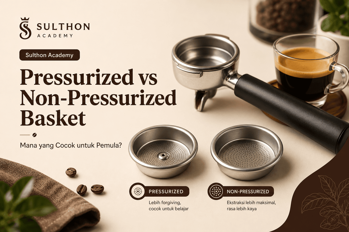 Pressurized vs Non-Pressurized Basket: Mana yang Cocok untuk Pemula?