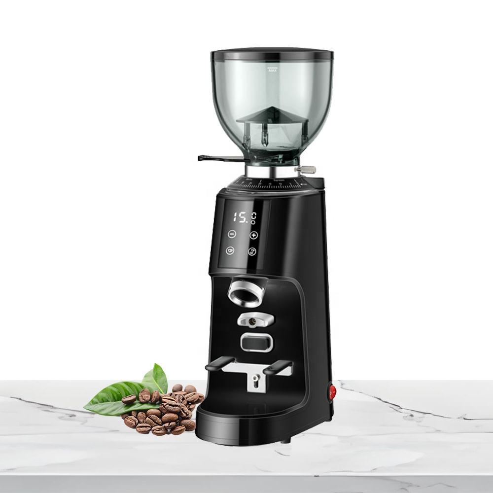 Electric Flat Burr Coffee Grinder