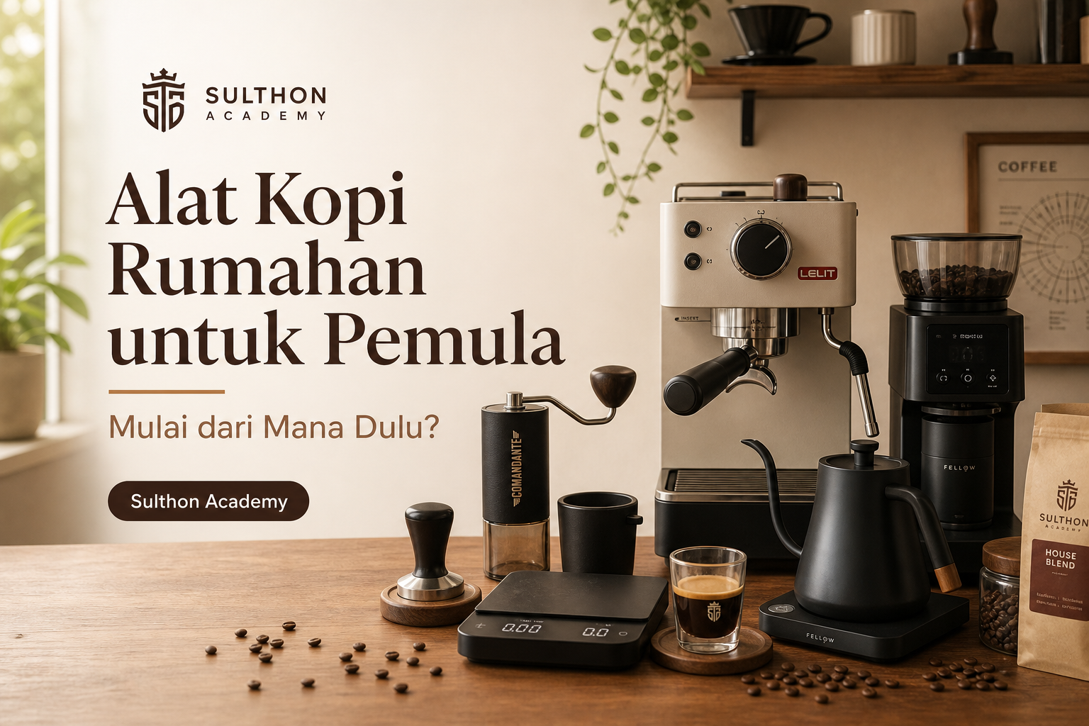Alat Kopi Rumahan untuk Pemula: Mulai dari Mana Dulu?